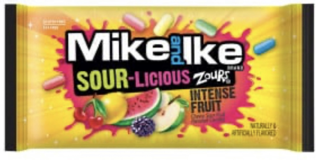 MIKE AND IKE SOUR-LICIOUS     