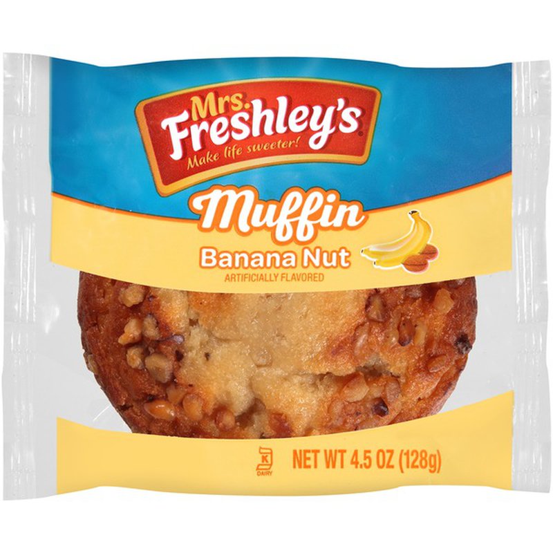 MRS FRESHLEY MUFFIN BANANA 4.5
