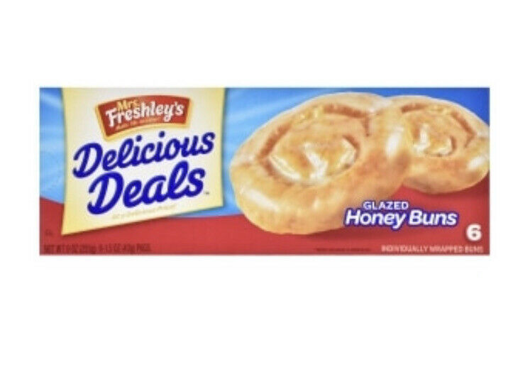 MRS. FRESHLEY'S HONY BUNS PQT/6 11oz