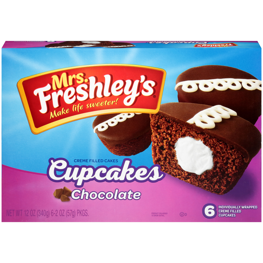 MRS.FRSHLEY'S VANILLA CUP CAKE  PQT/6 12oz