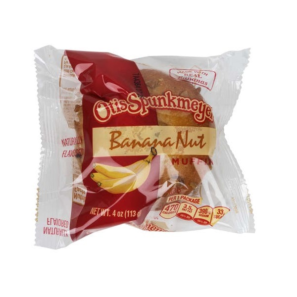 MUFFINS BANANA NUT GRANDE 4oz 