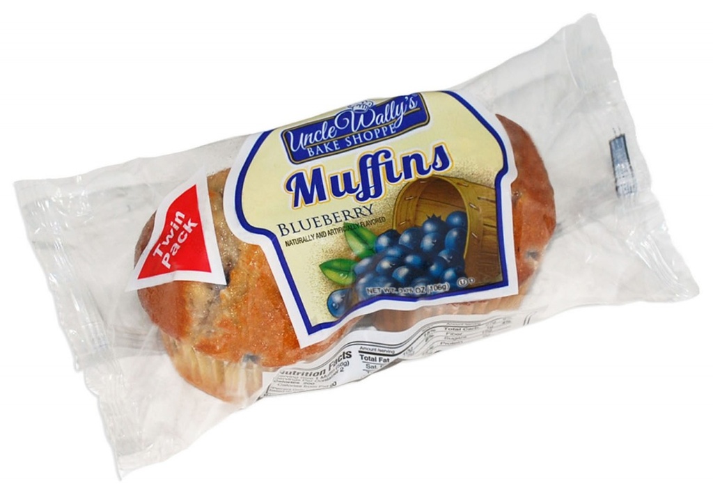 MUFFINS BLUEBERRY DOBLE 4oz   