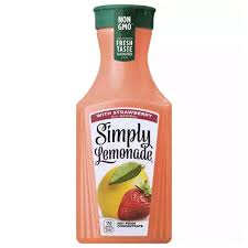 SIMPLY LEMONADE STRAWBERRY 52oz