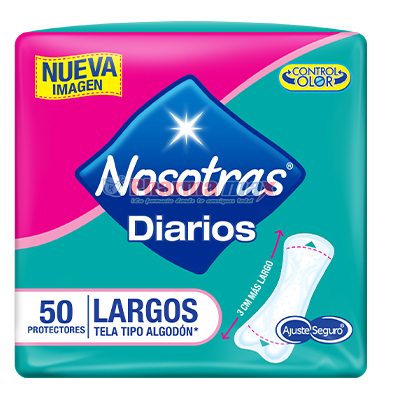 NOSOTRAS DIARIOS LARGOS PQT/50
