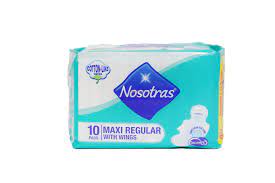 NOSOTRAS MAXI REGULAR PQT 10  