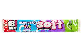 NOW & LATER CHEWY PQT/18      