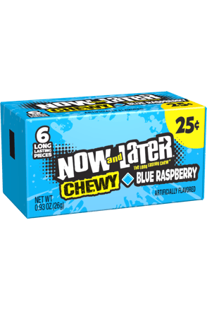 NOW AND LATER BLUE RADBERRY   