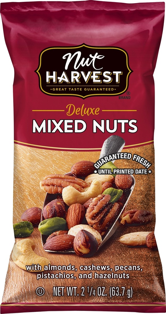 NUT HARVEST MIXED NUTS 2 oz   