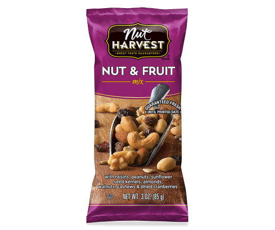 NUT HARVEST NUT&FRUIT 2 1/4OZ 