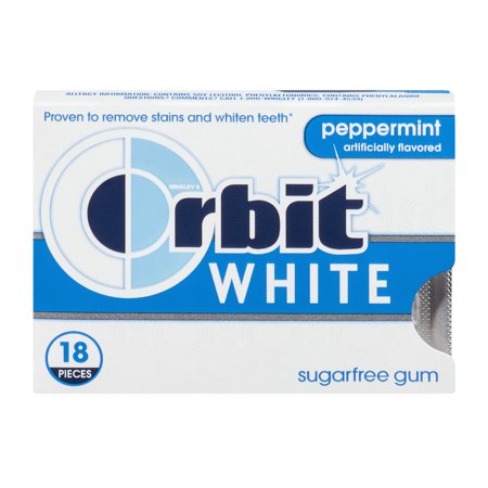 ORBIT WHITE PEPPERRMINT       