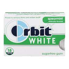 ORBIT WHITE SPEARMINT         