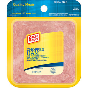 OSCAR MAYER CHOPPED HAM 8oz       
