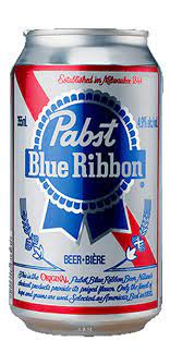 PABST BLUE RIBBON BEER 12oz   
