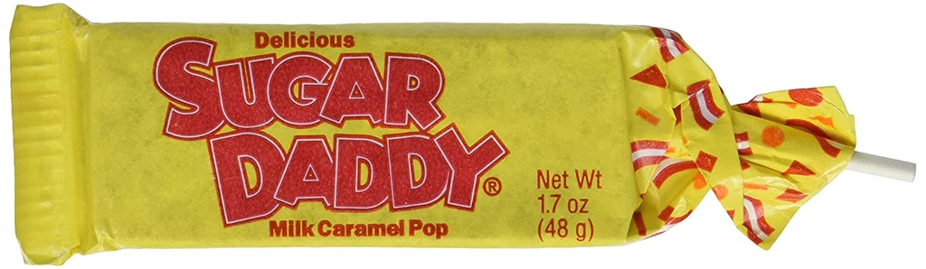 PALETA SUGAR DADDY MILK CARAME