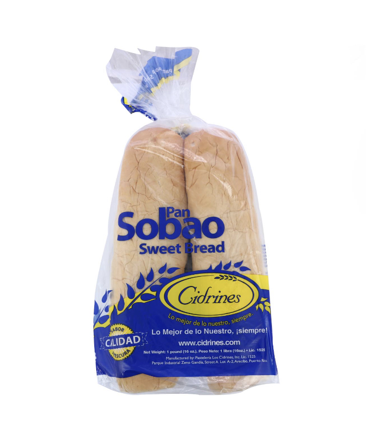 PAN LOS CIDRINES SOBAO 1lb    