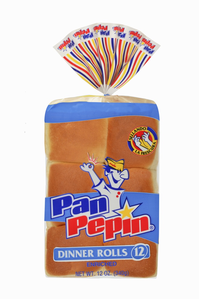 PAN PEPIN DINNER ROLLS  PQT/12 12oz