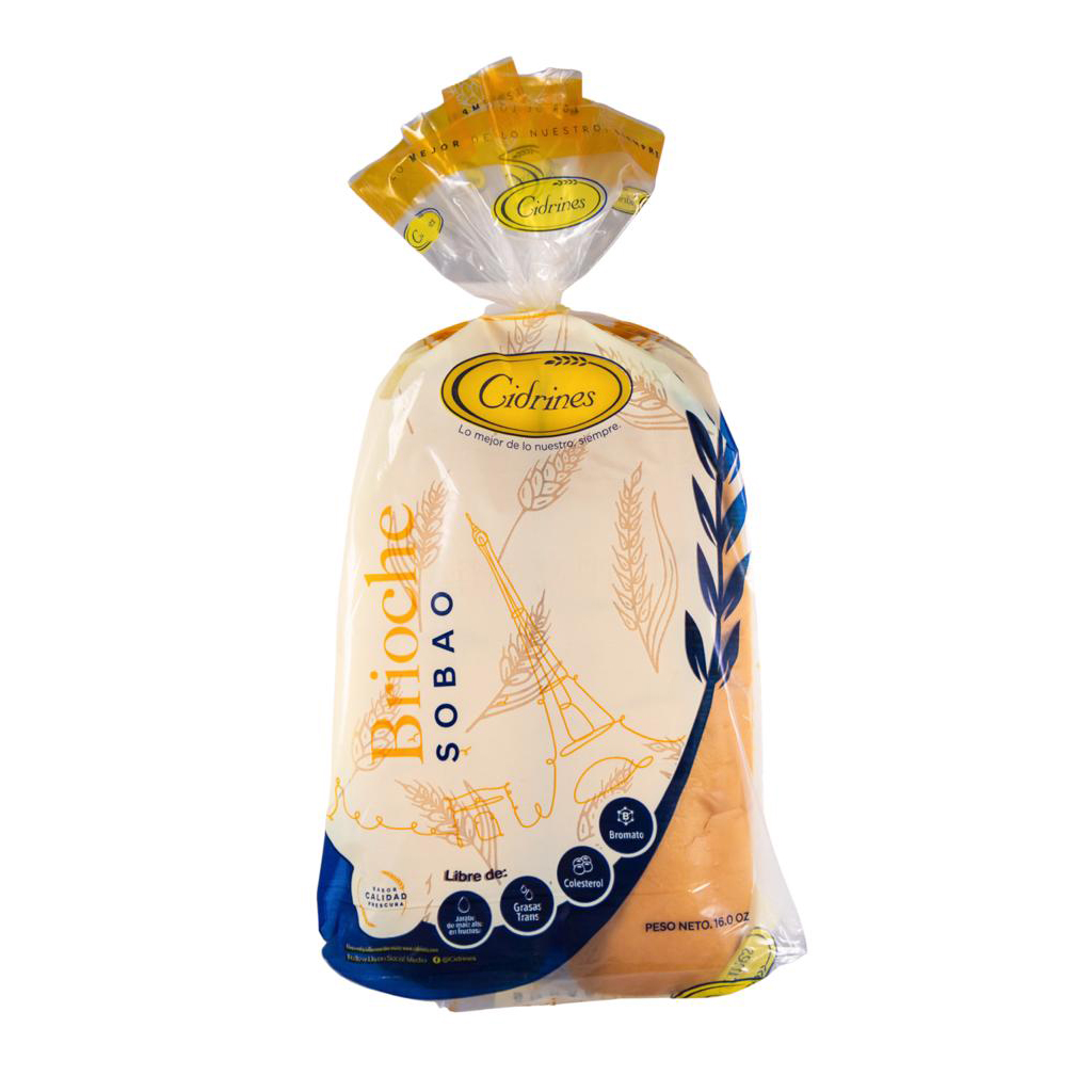PAN LOS CIDRINES SOBAO BRIOCHE 16oz