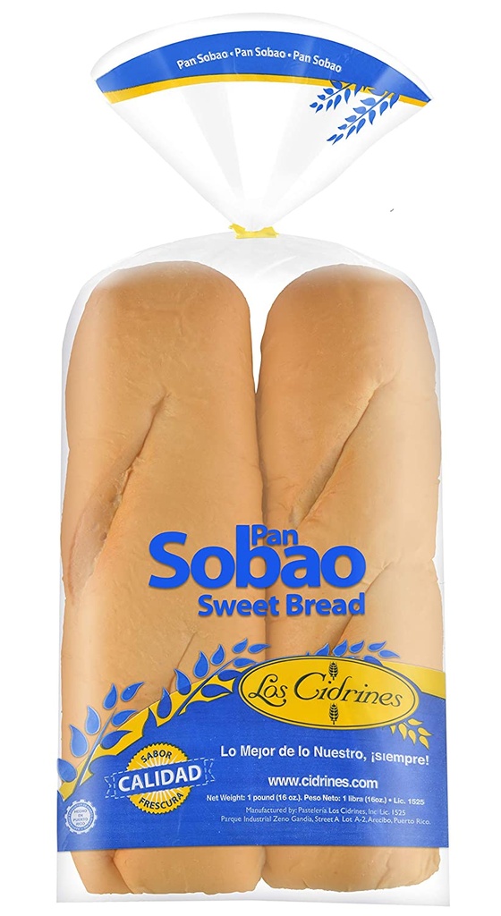 PAN LOS CIDRINES SOBAO 16oz 9720  