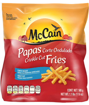 PAPAS FRITAS MCCAIN ONDULADO