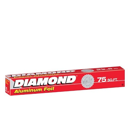 PAPEL ALUMINIO DIAMOND 75 SQ  