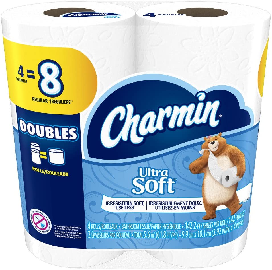 PAPEL BANO CHARMIN ULTRA PQ 4 
