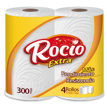 PAPEL BAÑO ROCIO EXTRA 4R     