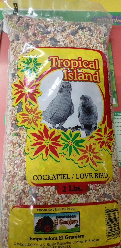 COMIDA COCKATIEL TROPICAL ISLAND 2lb