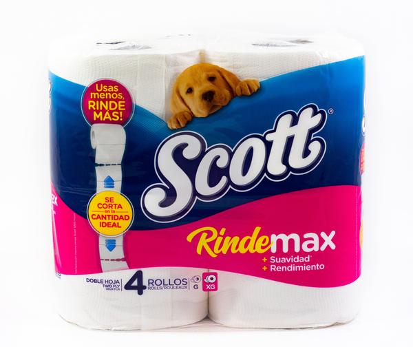 PAPEL SCOTT RINDEMAX 4 ROLLO  