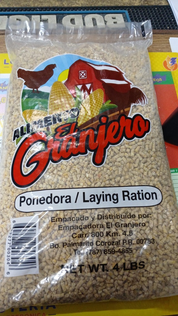 COMIDA PONEDORA EL GRANJERO 4lb