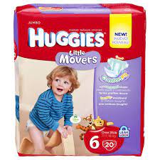 PAÑALES HUGGIES LITTLE MOVERS6
