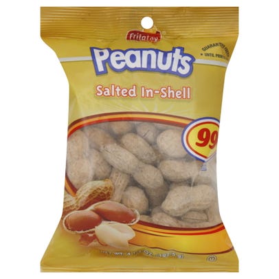 PEANUTS SALTED IN SHELL       