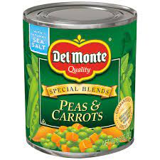 PEAS & CARROTS DEL MONTE 8.5OZ