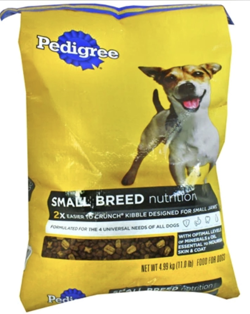 PEDIGREE SMALL DOG 11LB       