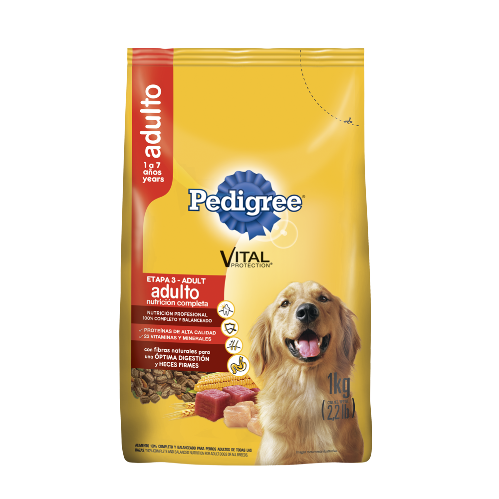 PEDIGREE VITAL ADULTO 2.2lb   