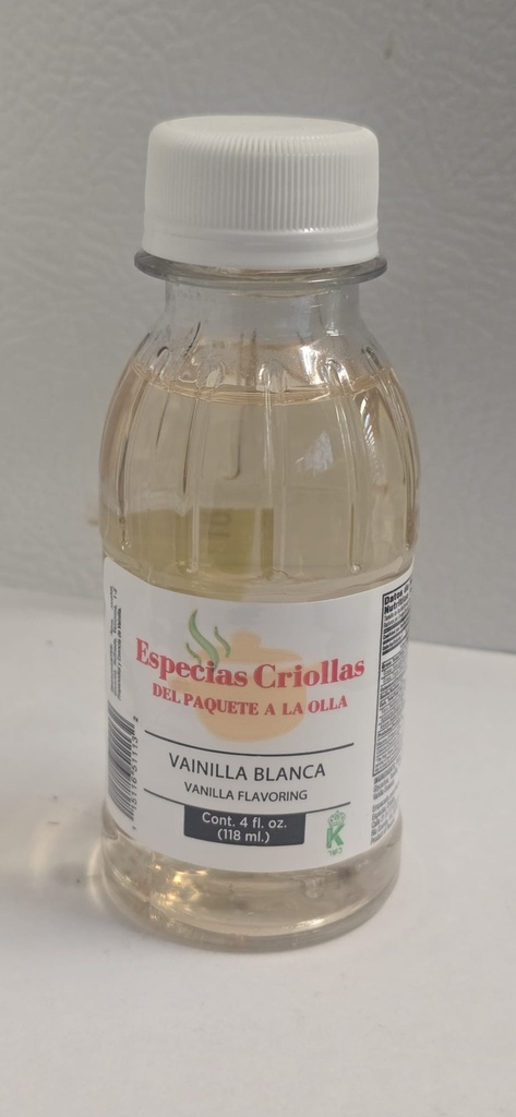 ESPECIAS CRIOLLAS VAINILLA BLANCA 4oz