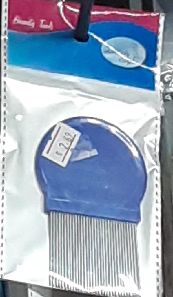 PEINE PARA PIOJOS DE METAL    