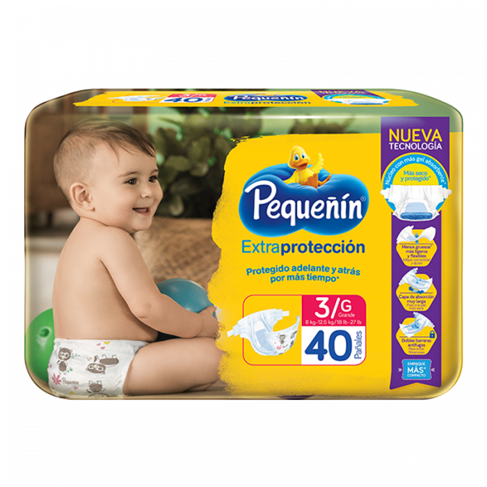 PEQUEÑIN EXTRACONFORT PLUS #3 