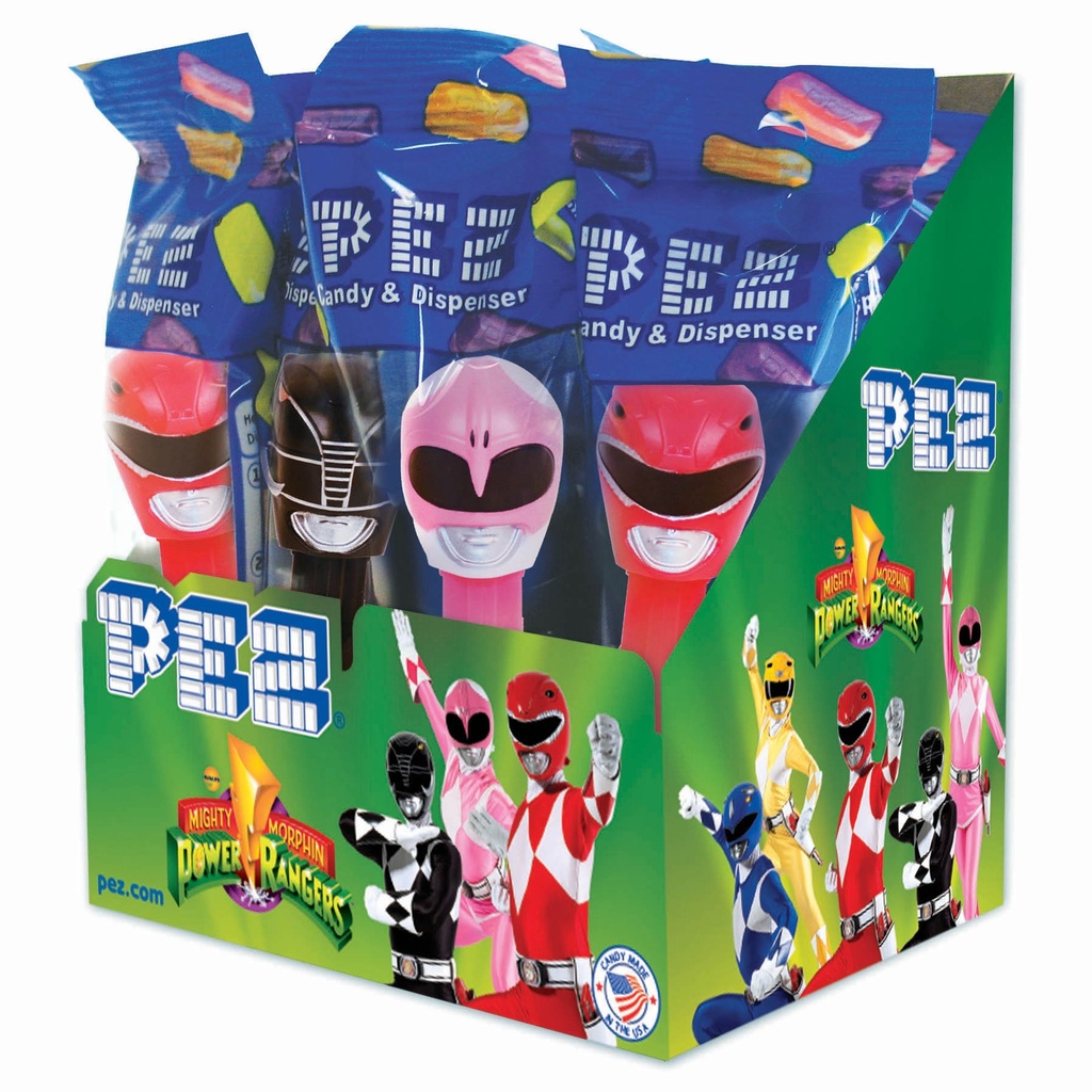 PEZ CANDY DISP. POWER RANGER  