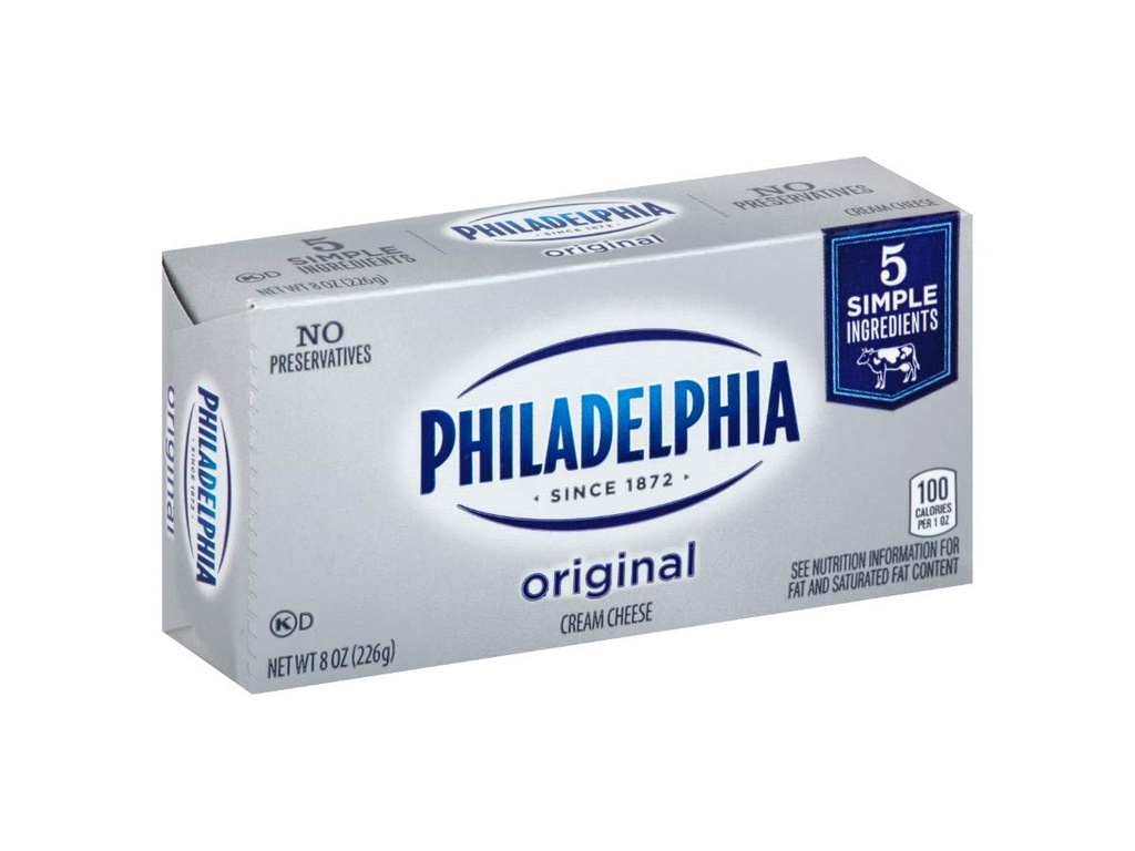 PHILADELPHIA CREME CHEESE 8oz