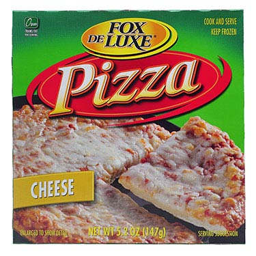 PIZZA FOX DE LUXE CHEESE 5.2oz