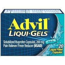ADVIL GELS 200mg PQT 20       
