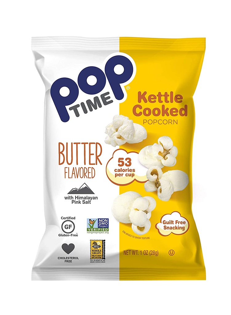 POP TIME POP CORN BUTTER 1oz  