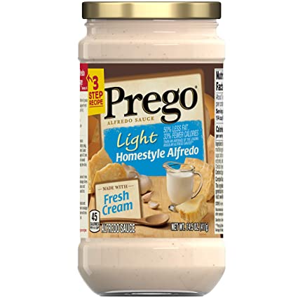 PREGO ALFREDO LIGHT 14.5oz    