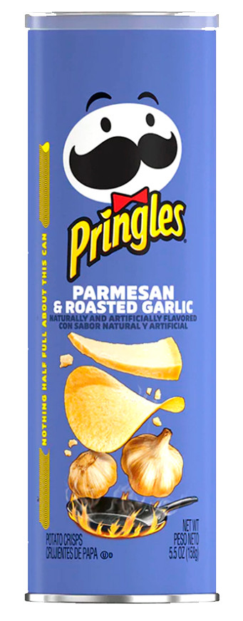 PRINGLES PARMESAN GARLIC 5.5oz