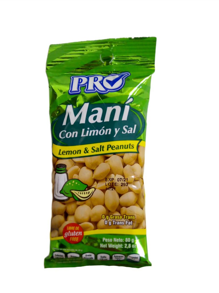 PRO MANI CON LIMON Y SAL      