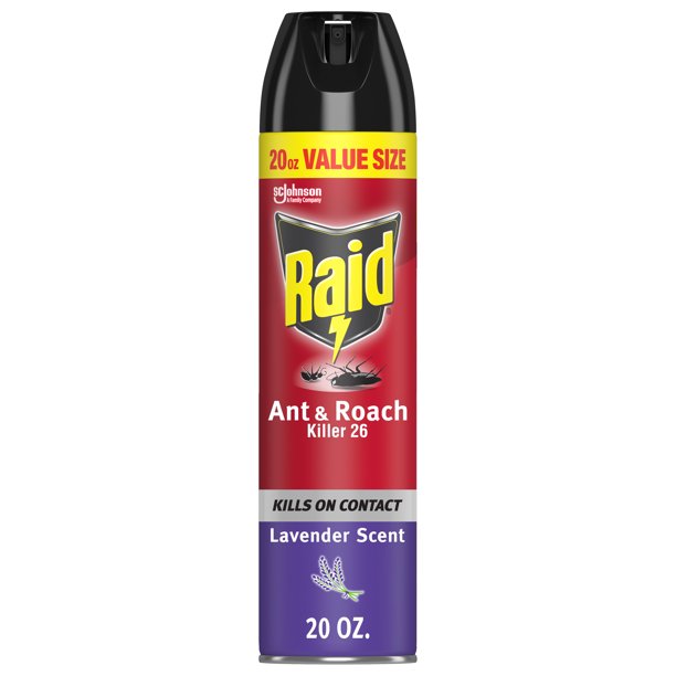 RAID ANT & ROACH LAVENDER 20oz
