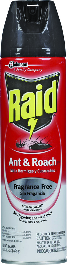 RAID ANT&ROACH FRAGANCE FREE  