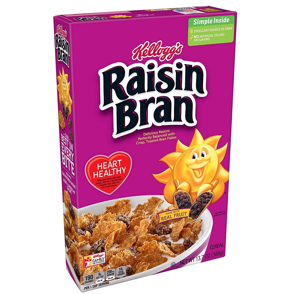RAISIN BRAN KELLOGS 13.7oz    