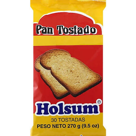 HOLSUM 30 TOSTADAS 9.5oz