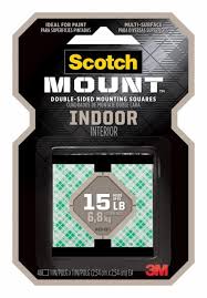 SCOTCH MOUNT/TAPE DOS CARA SQUAR